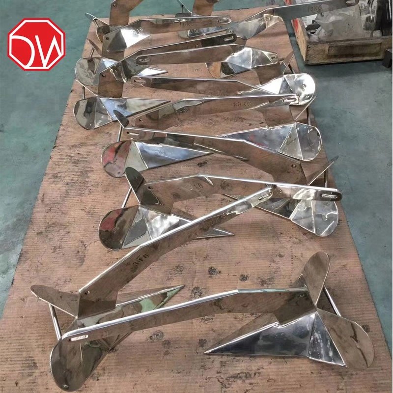 Marine Custom Stainless Steel Boat Anchors Delta Anchor